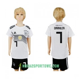 Koszulka Niemcy Draxler 7 Dziecięcy Mistrzostwa Świata 2018 Domowe Stroje Piłkarskie